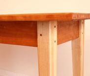 Hard Maple And Cherry Sofa Table 3 small