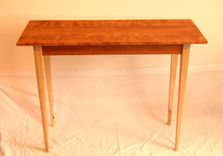 Hard Maple And Cherry Sofa Table 5 small