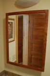 Country Bathroom Oak Medicine Cabinet 1 small