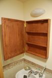 Country Bathroom Oak Medicine Cabinet 2 small