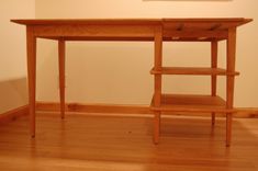 Asian Style Cherry Desk With Manuscript Shelf 3 small