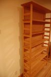 Cherry Asian Style Tall Bookshelf 3 small