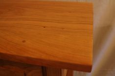 Cherry Shaker Style Nightstand / End Table With Drawer And Shelf 6 small