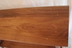 Shaker Walnut Sofa Table With Shelf 2 small