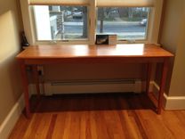 Narrow Cherry Dining Room Table 1 small