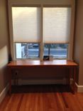 Narrow Cherry Dining Room Table 4 small