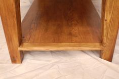 Reclaimed Heart Pine Coffee Table With Drawer And Shelf 5 small