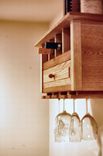 Wall Hanging Wine Rack / Bookshelf 1 small