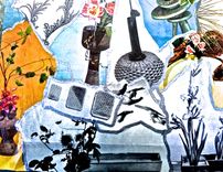 De'chirage Mixed Media Abstract Art 6 small