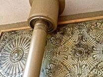 Custom Tin Wall Art & Fireplace Backdrop 2 small