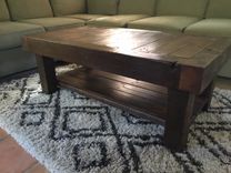 Rustic Reclaimed Farmhouse Coffee Table 2 small
