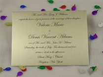 Invitations And Wedding Vows In Metal 2 small