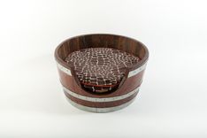Wine Barrel Pet Bed 9 small