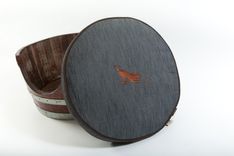 Wine Barrel Pet Bed 14 small