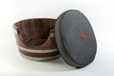 Wine Barrel Pet Bed 15 small