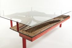 Reclaimed Piano Coffee Table 1 small