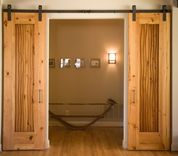 Custom Heart Pine Sliding Doors 3 small