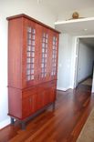 Cherry Cabinet With Frank Lloyd Wright Glass Inserts 2 small
