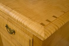 Curly Maple Cabinet 2 small