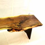 Walnut Burl Bench 2 small