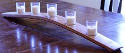 Wine Stave 3 Votive Candle Holder 5 small