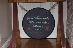 Wine Barrel Stave Sign 2 small
