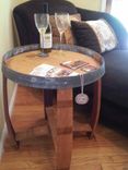 Wine Barrel End Table 1 small