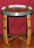 Wine Barrel End Table 4 small