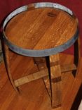 Wine Barrel End Table 5 small
