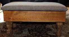Wine Crate Footstool 3 small