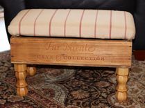 Wine Crate Footstool 2 small