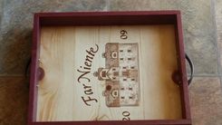 Wine Crate Serving Tray 2 small
