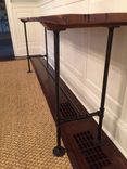Reclaimed Barnwood Console Table 3 small