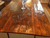 Barnwood Dining Room Table 2 small