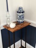 Reclaimed Barnwood Side Or End Table 1 small
