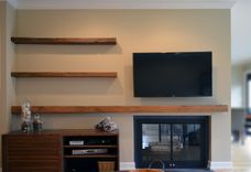 Reclaimed Lumber Floating Shelves 1 small