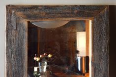 Rustic Wood Mirror Frame 4 small