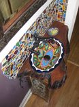 Custom Fit Reclaimed Lumber Mosaic Bathroom Vanity 1 small