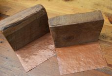 Rustic Reclaimed Wood Bookends 3 small