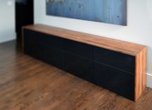 Ikea Hack – Rustic Wood Top And Sides Dresser Cover 1 small