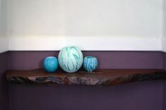 Live Edge Redwood Floating Shelf With Epoxy Shell Inset 2 small