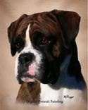 Custom Pet Dog Portrait Painting 1 small