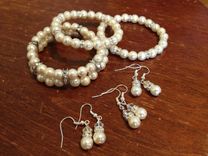 Wedding Bracelets Using Vintage Pearls 3 small