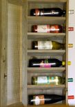 Rustic Wine Cabinet With Texas Star Hardware 1 small