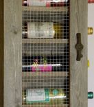 Rustic Wine Cabinet With Texas Star Hardware 3 small
