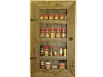 Reclaimed Cedar Rustic Spice Cabinet 2 small