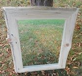 Rustic Framed Mirrors With Live Edge Made Of Red Pine 1 small