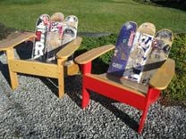 Adirondack Chair From Repurposed Skateboards 1 small