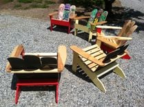 Adirondack Chair From Repurposed Skateboards 2 small