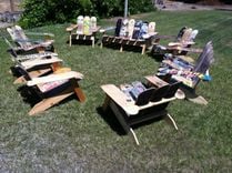 Skateboard Deck Chair 2 small